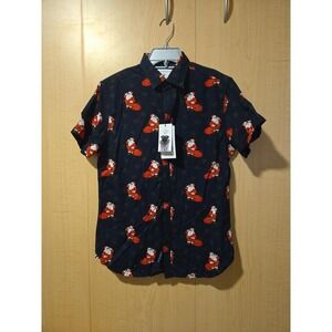 NWT short Sleeve Men's Christmas shirt